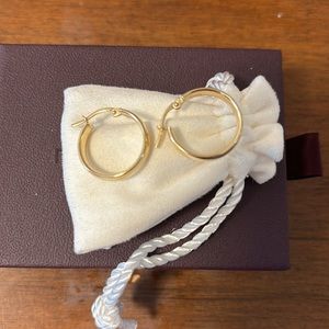 Michael Hill 10K gold hoops